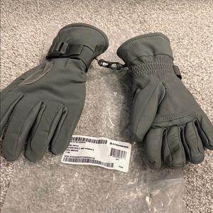 Stylish Gray Winter Gloves for Men